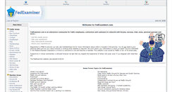 Desktop Screenshot of fedexaminer.com